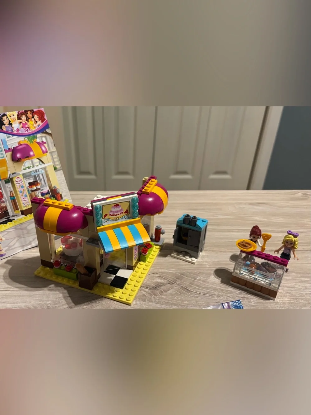 Retired LEGO Friends Cafe & Food Bundle-4 sets!